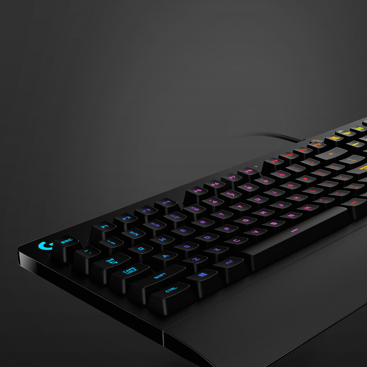 Gaming Keyboard Logitech 920-008093 Spanish Qwerty Black